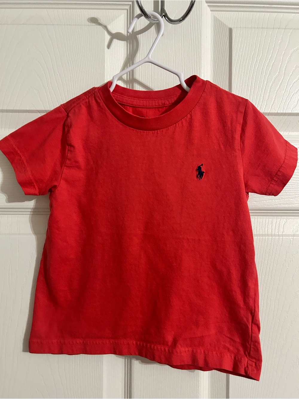 Polo by Ralph Lauren Kids Red Tee with Navy Pony